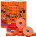 Perco Red Sale Pricing Labels for Monarch 1136 Price Gun – 3 Sleeves, 24 Rolls by Perco