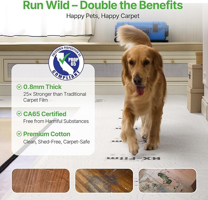39" x50' Heavy-Duty Floor Protection | Construction Grade Carpet Protector | - Image 6