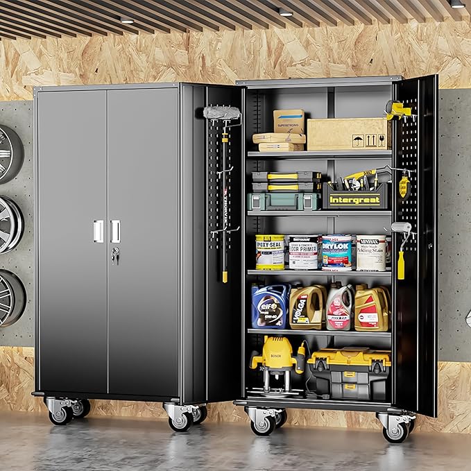 INTERGREAT Metal Storage Cabinet - Image 2