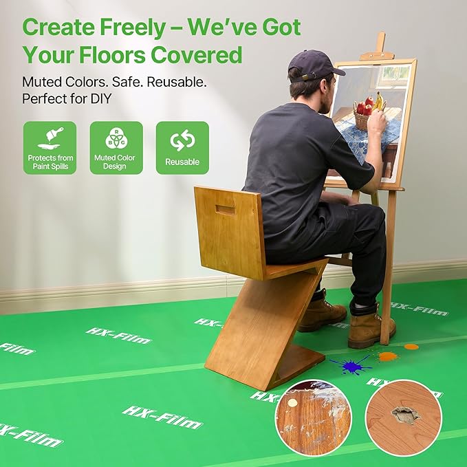 39" x 100' Heavy-Duty Floor Protection | Construction Grade Carpet Protector | - Image 7