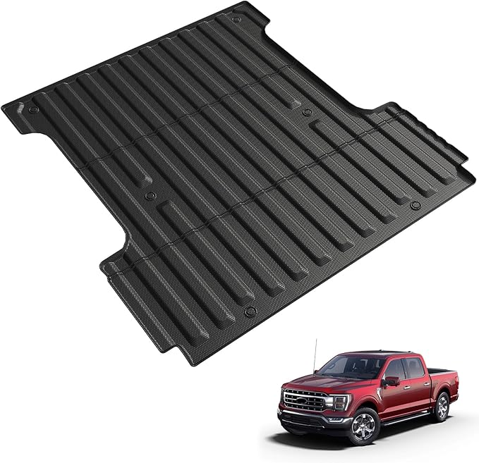 Truck Bed Mat for Ford F150 2015-2025, All Weather Trunk Bed Liner for 2025 by LUMWAY