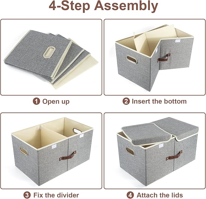 TYEERS Extra Large Collapsible Storage Bins - Image 6