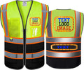 High Visibility Safety Reflective Vest by DOBYYUNZHEN