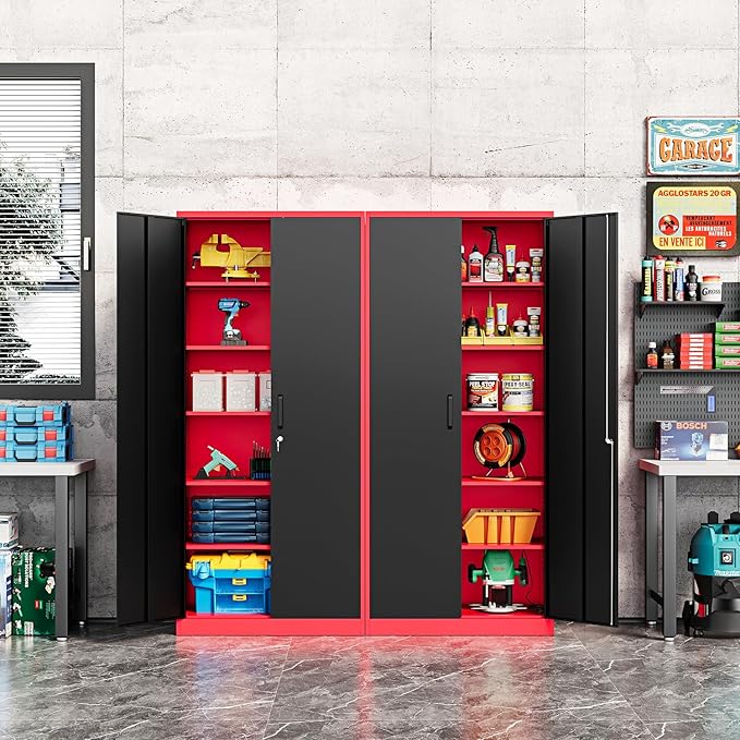 Metal Storage Cabinet-72” Tall Steel File Cabinets - Image 2
