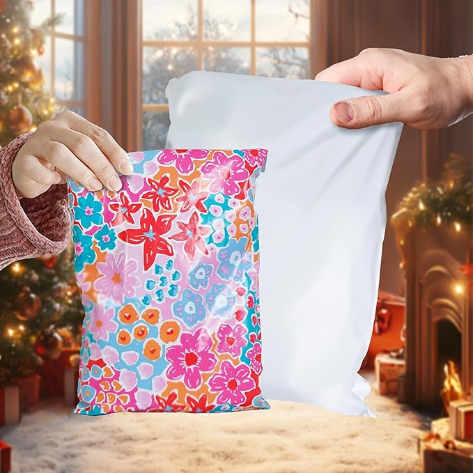NB 6x9 Inch – 100 Pcs White Poly Mailers Strong Adhesive Self-Seal Shipping - Image 7