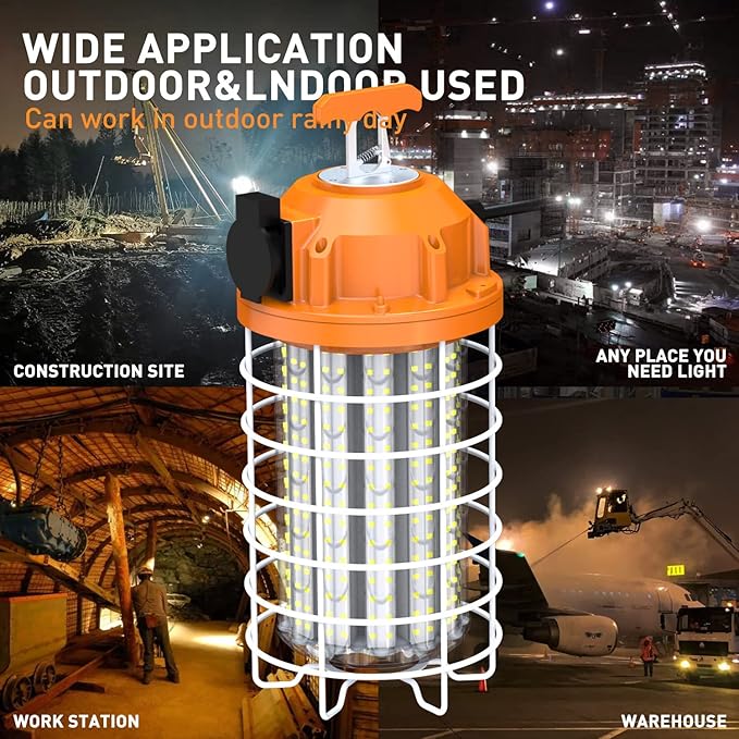 NS 150W High Bay Temporary LED Work Light 23550Lm 5000K Daylight White - Image 7