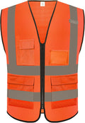 Reflective Safety Vest for Men Women by RhinoHit
