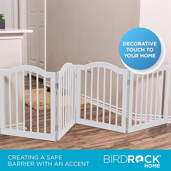INTERNET'S BEST Arched Top Dog Gate | 4 Panel, and Porch | Portable, Extra Wide - Image 4