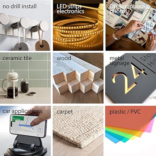 3M 300LSE Double Sided Tape, Heavy Duty Clear Adhesive, 2 in x 36 ft, Heat - Image 4