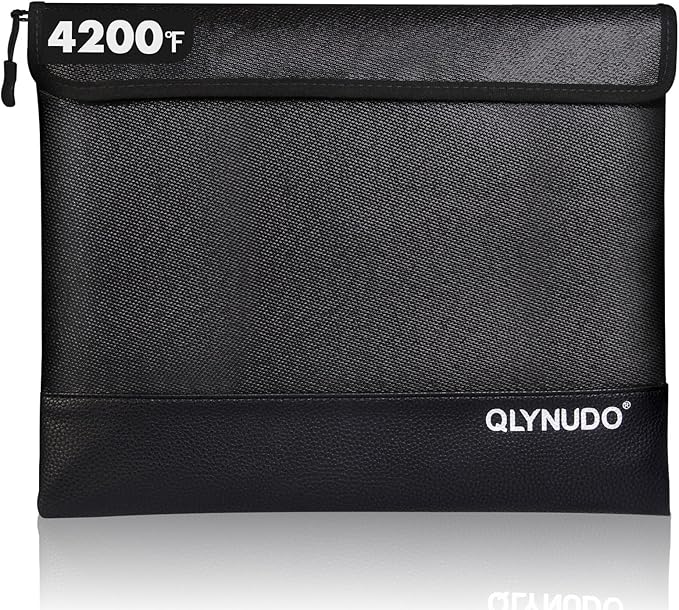 Fireproof Bag for Cash & Documents by QLYNUDO
