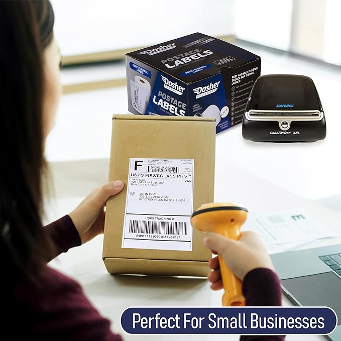 Dasher Products Thermal Shipping Labels Compatible - Image 6