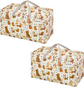VENO 2 Pack Moving Bags and Large Christmas Decoration Storage Bins by Veno