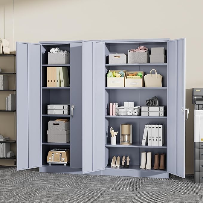 Greenvelly Metal Storage Cabinet - Image 7