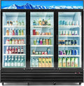 Wilprep Commercial Refrigerator, 72.4 cu. ft. Upright Beverage Display by Wilprep