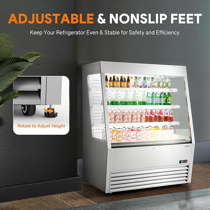 Wilprep Commercial Display Refrigerator, Grab and Go Display Refrigerator - Image 4