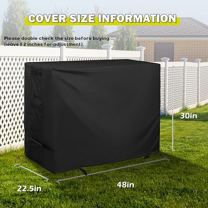 Grill Cover for Blackstone 2206 Original 28in Griddle, Flat Top Griddle Cover - Image 7