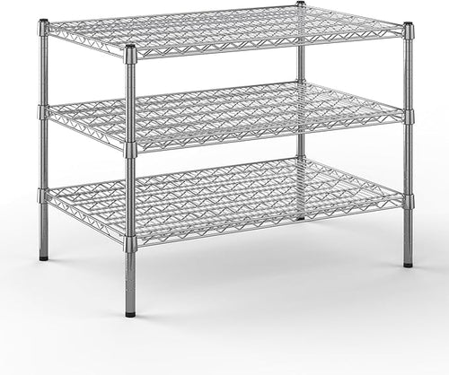 24" Deep x 36" Wide x 27" Height Wire Shelving Kit | 3-Tier | NSF Commercial by Regal+Altair