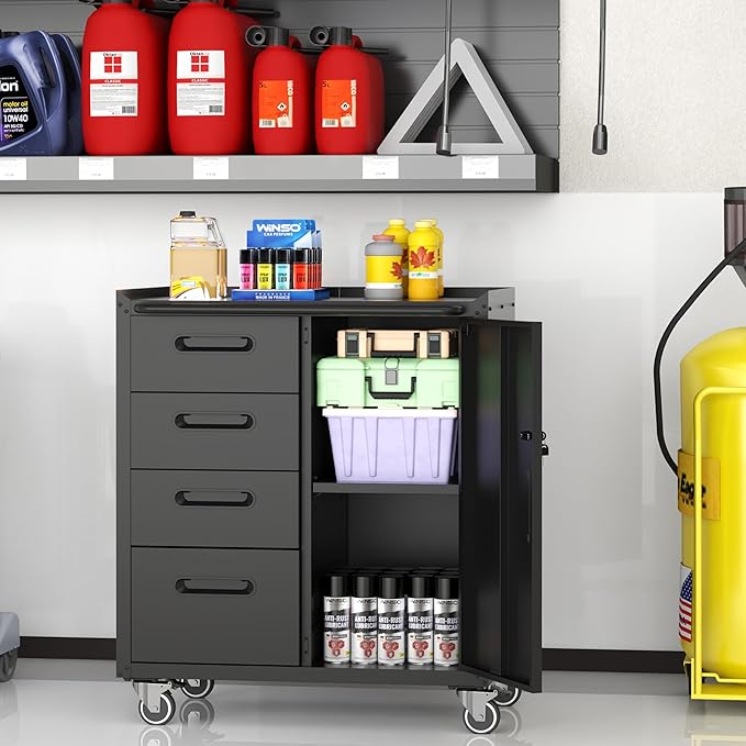 Mobile Tool Storage Cabinet - Image 6