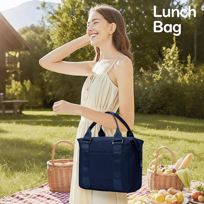 coowoz Lunch Box for Women Insulated Adult Lunch Tote Cooler Bag loncheras para - Image 3