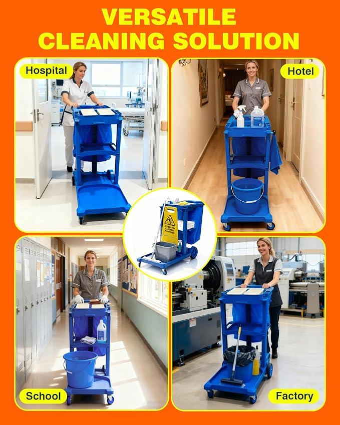 PYY Janitorial Cart - Image 7