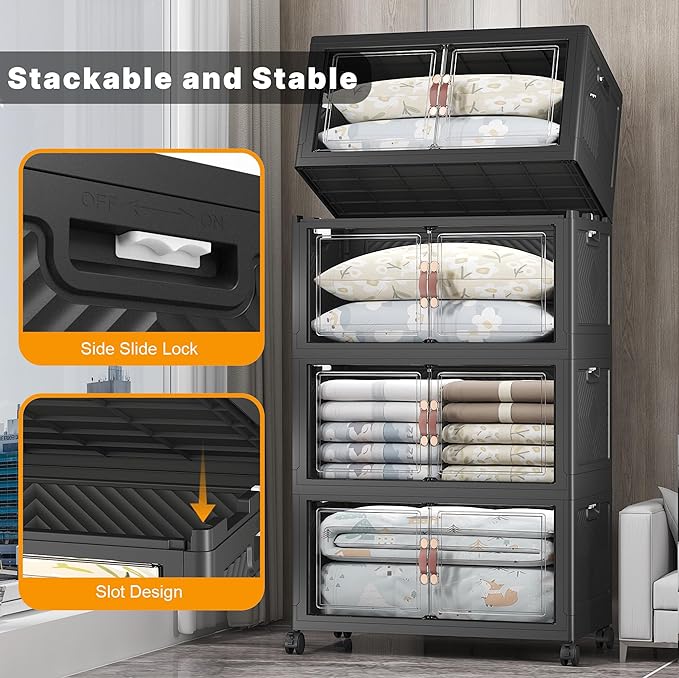 Extra Large Stackable Storage Bins - Image 3
