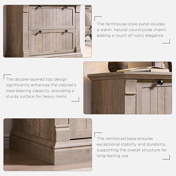 OKD Farmhouse File Cabinet - Image 6