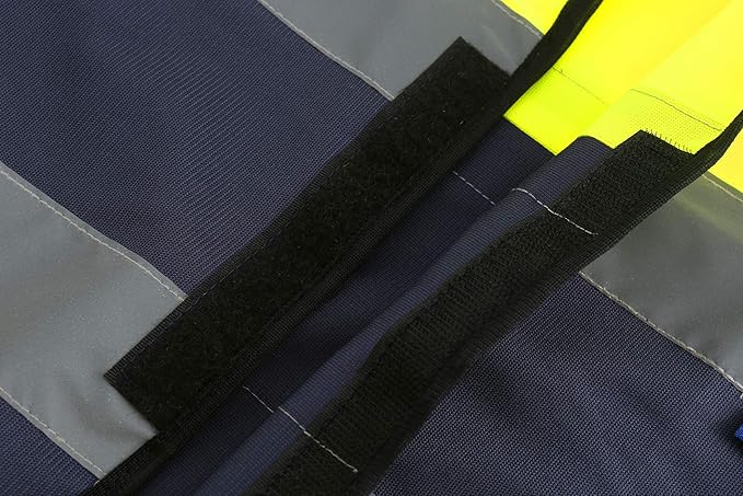 AYKRM 12 colour High visibility viz vest hi vis viz reflective work - Image 5