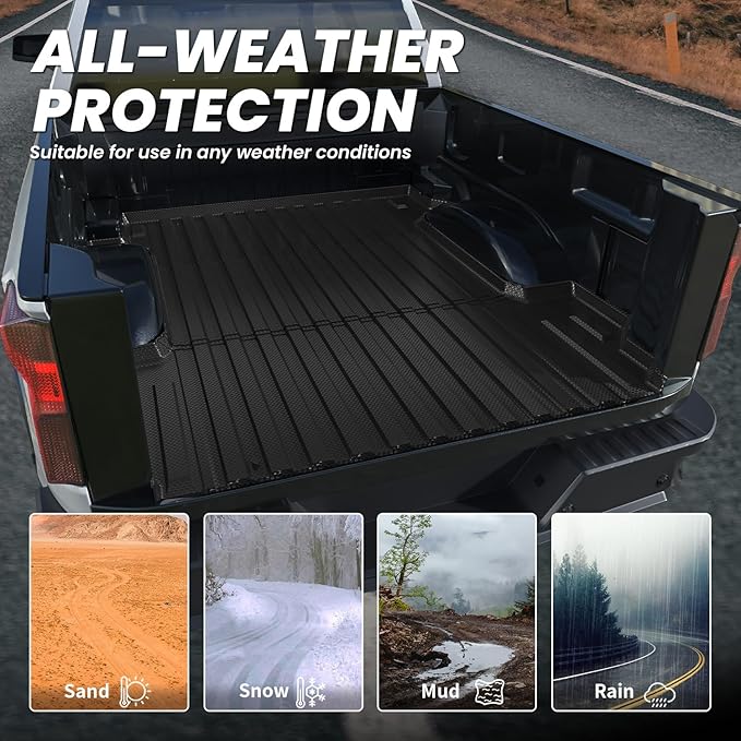 LASFIT Truck Bed Mat 2019-2026 for Chevrolet Chevy Silverado 1500 | GMC Sierra - Image 8