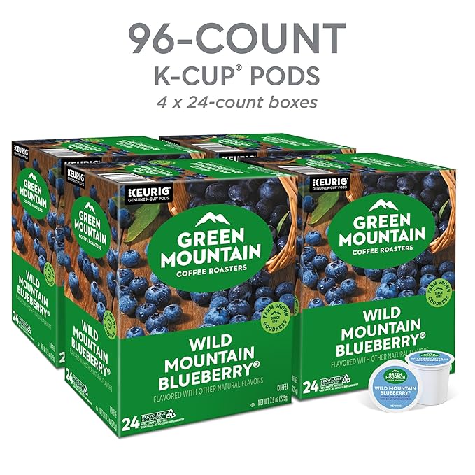 Green Mountain Coffee Roasters Wild Mountain Blueberry Keurig Single-Serve - Image 3