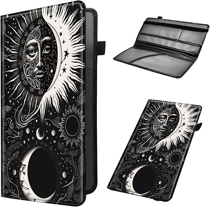 Car Registration and Insurance Holder, Leather Car Glove Box Organizer by Unknown