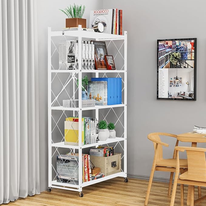 Lifetime Home 5-Tier Foldable Storage Shelf - Image 7
