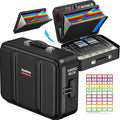 Fireproof Document Box, Hard Case Fireproof Document Organizer by Honlunu
