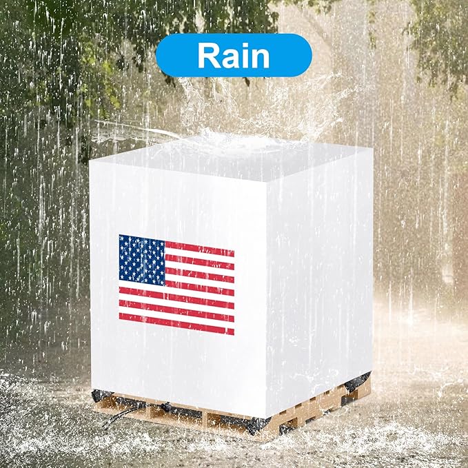 Pallet Cover Tarp Waterproof, Pallet Covers Heavy Duty Waterproof bulk Pallet - Image 3