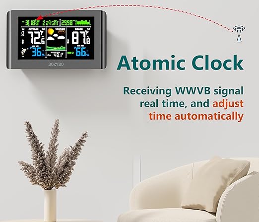 Weather Station Wireless Indoor Outdoor Thermometer: Digital Weather Thermometer - Image 4