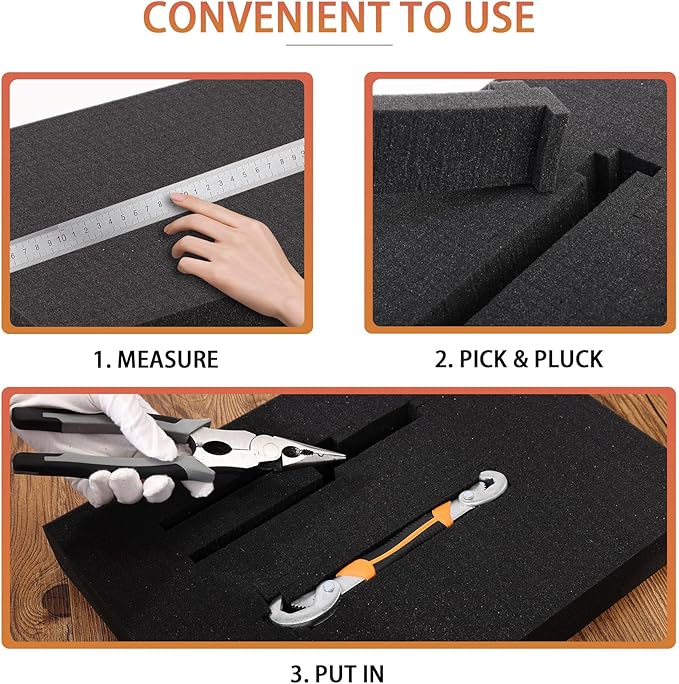 Pre-Cubed Pick & Pluck Foam Sheets - Image 6