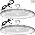 2 Pack 600W UFO Led High Bay Light, 5000K Daylight Commercial Bay Lighting by XYCN
