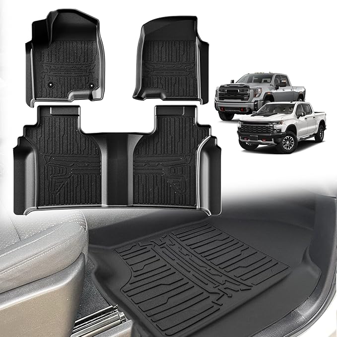 TripleAliners Floor Mats All Weather Compatible by TripleAliners