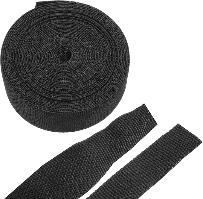 MECCANIXITY Braided Cable Sleeves Heat Shrinkable Fabric Sleeving, Network by MECCANIXITY