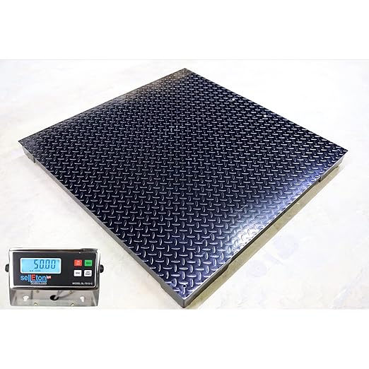 Liberty Scales Heavy Duty Industrial 48" x 48" Floor Scale - Image 6