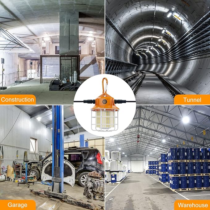 60W Led Temporary Work Light 8700 Lumens 5000K Construction Lights - Image 5
