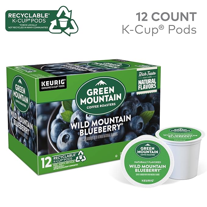Green Mountain Coffee Roasters Wild Mountain Blueberry Keurig Single-Serve - Image 2