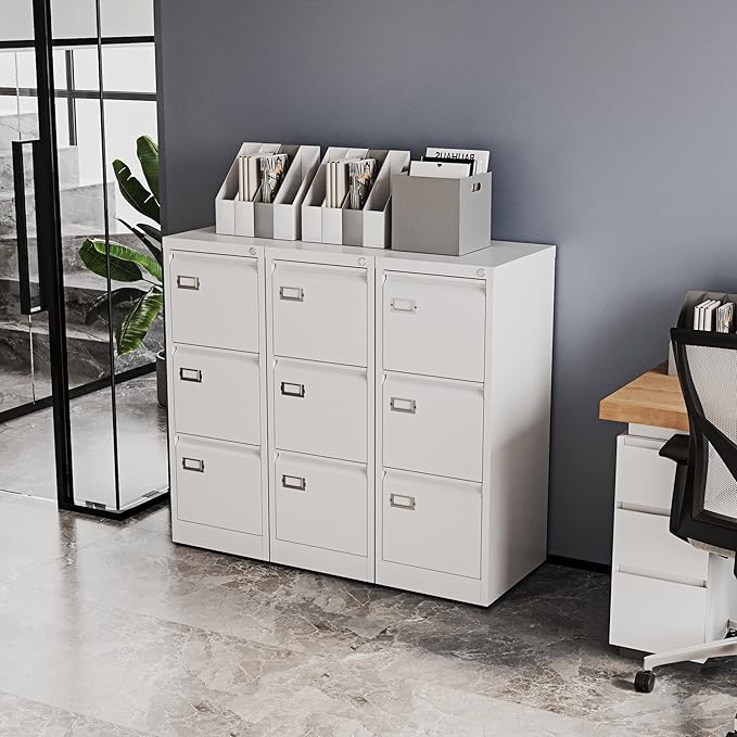 3 Drawers Vertical File Cabinets - Image 6