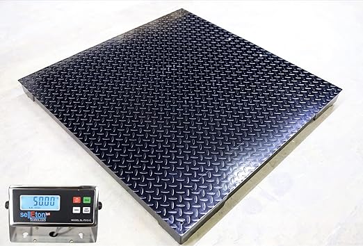 SellEton SL-4040-5k-NN 40" x 40" Industrial Floor Scale l 5000 lbs x 1 lb l by SELLETONSCALES