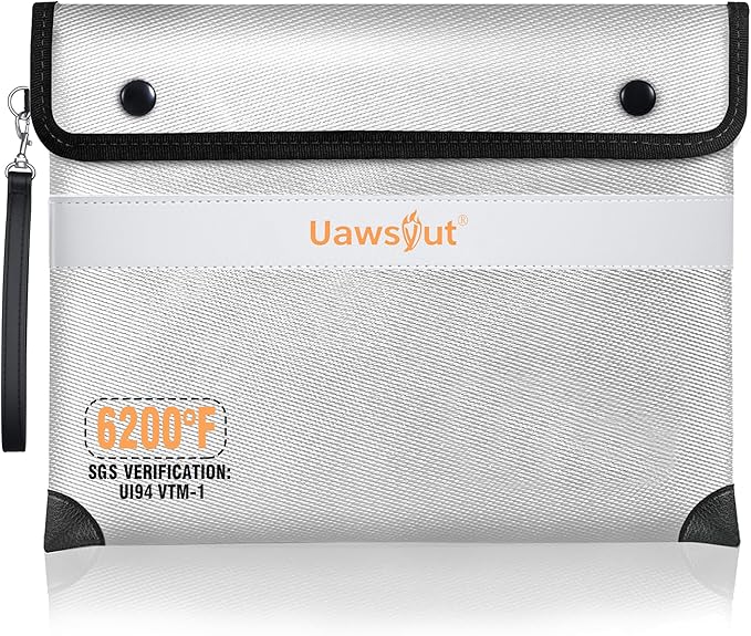 Fireproof Document Bag by Uawsyut