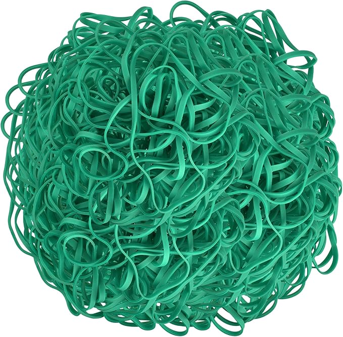Large Heavy Duty Latex Rubber Bands 12 Inches Trash Can Bands Strong Elastic - Image 2