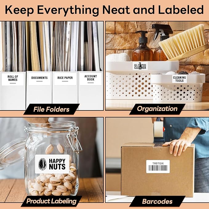 Compatible DYMO 30334 Direct Thermal Multipurpose Labels, Barcode/FNSKU Address - Image 4