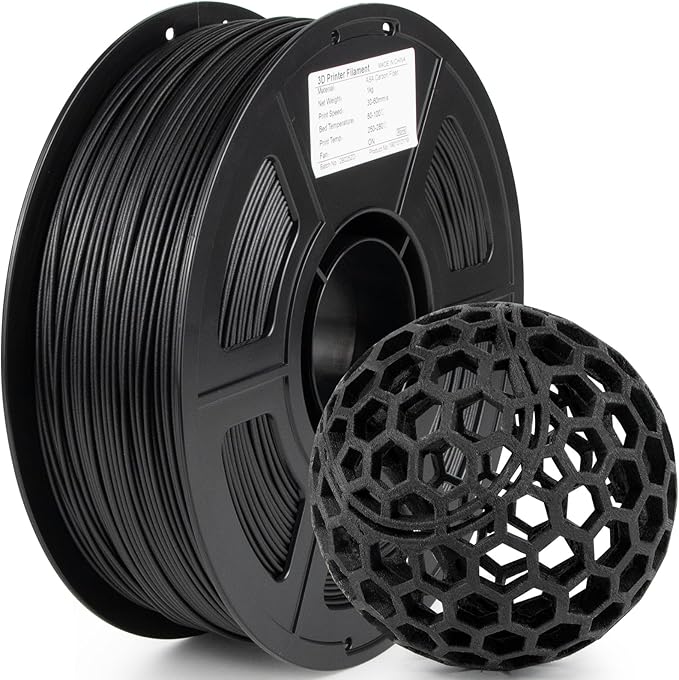 iSANMATE Carbon Fiber ASA Filament 1.75mm, UV/Rain/Heat Resistant Tough 3D by iSANMATE