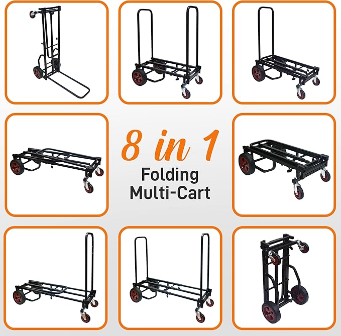 Pyle Adjustable Professional Equipment Multi-Cart - Image 5