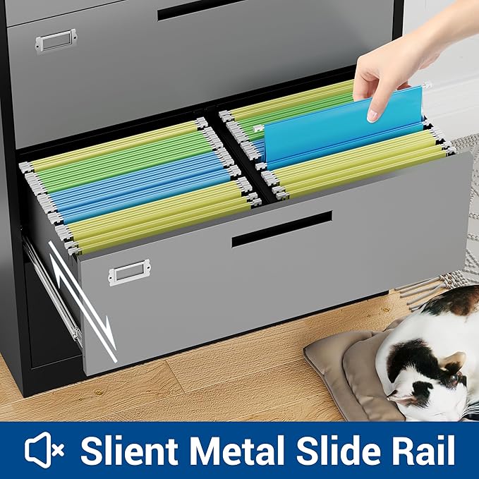 3 Drawer Lateral File Cabinet - Image 6