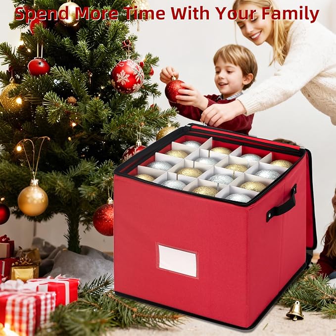 inin Christmas Ornament Storage Box - Image 4